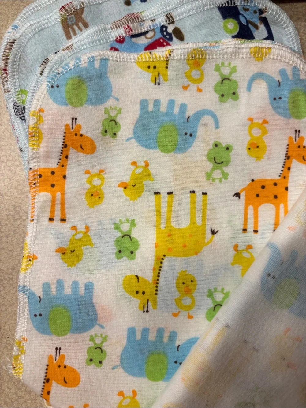 Adjustable Kids Modern Cloth Diapers set of 3, & 19 new burpee cloths